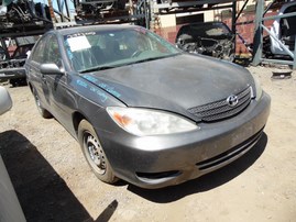 2003 TOYOTA CAMRY LE GRAY 2.4L AT Z18202